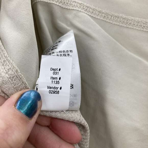 Eddie Bauer First Ascent Pants Womens 16 Pumice WR Guide Stretch Hiking Beige - Picture 7 of 16